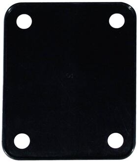 Boston NC-2 neck plate cushion neck plate cushion, zwart, 64,2x51mm, for NP-64 halsplaats