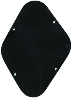 Boston P-102-B rugplaat rugplaat, potmeters cavity, zwart, 1 ply, LP-model