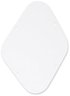 Boston P-102-W rugplaat rugplaat, potmeters cavity, wit, 1 ply, LP-model