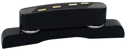 Boston P-103-EB brug voor Beatle bass brug voor Beatle bass, ebben, hoogte verstelbaar, adjustable fret kam