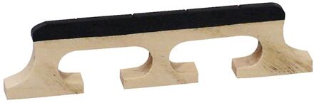 Boston P-9458 brug voor banjo brug voor banjo, esdoorn, ebben kam, hoogte: 5/8", voor tenor banjo