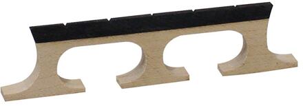 Boston P-951116 brug voor banjo brug voor banjo, esdoorn, ebben kam, hoogte: 11/16", voor 5 snarige banjo
