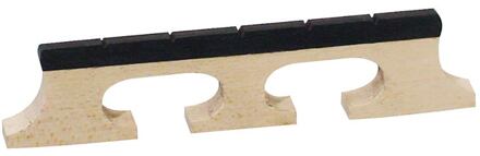 Boston P-9558 brug voor banjo brug voor banjo, esdoorn, ebben kam, hoogte: 5/8", voor 5 snarige banjo