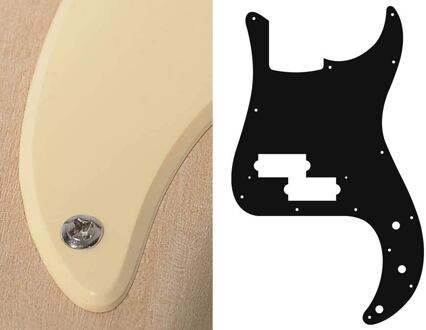 Boston PB-115-C slagplaat slagplaat, Puncher bass, 1 ply, cream, standaard