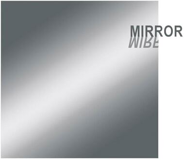 Boston PG-233-MC slagplaat materiaal slagplaat materiaal, spiegel chroom, 2 ply, 30x29cm