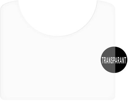 Boston PG-3-CL slagplaat slagplaat, flamenco, zelfklevend, transparant