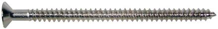Boston PS-13-N pickup screw, 2,6x40mm, 12pcs, flat countersunk, tapping, nickel