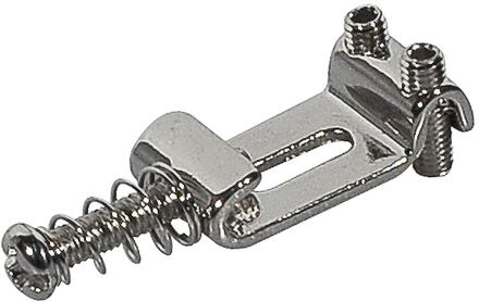 Boston S-145-C brugzadel brugzadel, metaal, chroom, Stallion, p=10,5, inclusief veer en schroef, 6-pack