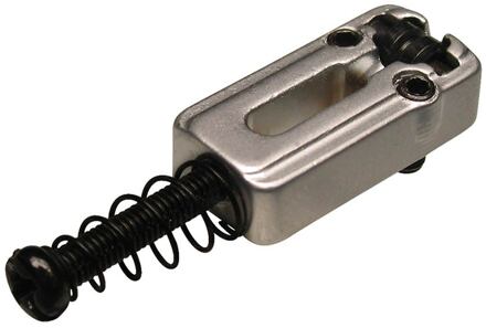 Boston S-146-C brugzadel brugzadel, metaal, chroom, Stallion roller, p=10,8, inclusief veer en schroef, 6-pack