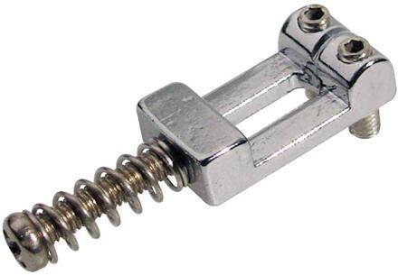 Boston S-158-C brugzadel metaal brugzadel metaal, chroom, Stallion, p=10,5, inclusief veer en schroef, 6-pack