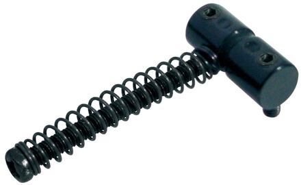 Boston S-210-B brugzadel metaal brugzadel metaal, zwart, Jocker/ Puncher bass, p=20, inclusief veer en schroef, 4-pack