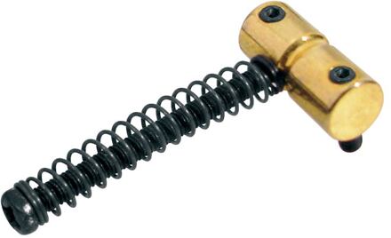 Boston S-210-G brugzadel brugzadel, metaal, goud, Jocker/ Puncher bass, p=20, inclusief veer en schroef, 4-pack