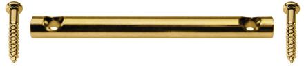 Boston SH-13-G snaargeleider snaargeleider, staaf model, goud, voor 6-snarige, inclusief schroeven