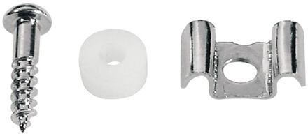 Boston SH-2-N snaargeleider snaargeleider, Stallion, nikkel, inclusief nylon bus en schroef