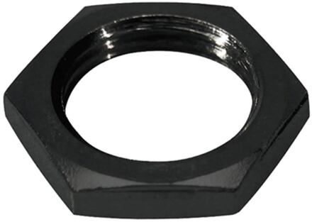 Boston SJN-B moer voor chassis connector moer voor chassis connector, zwart, 12 stuks