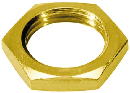 Boston SJN-G moer voor chassis connector moer voor chassis connector, goud, 12 stuks