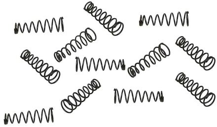 Boston SPR-22 pickup mounting spring, tapered, 12pcs, diam. 6-4mm, length 22mm