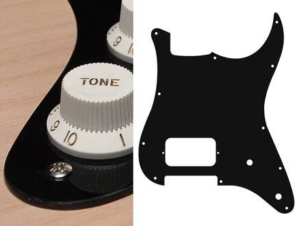 Boston ST-144-B slagplaat slagplaat, Stallion, 1 ply, black, h, 2 pot holes