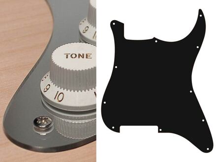 Boston ST-200-MC slagplaat slagplaat, Stallion, 2 ply, mirror chroom, geen gaten (alleen schroefgaten)