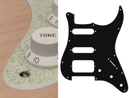 Boston ST-223-SCH slagplaat slagplaat, Stallion, 2 ply, sparkling champagne, SSH, 3 pot holes, 3-5 switch