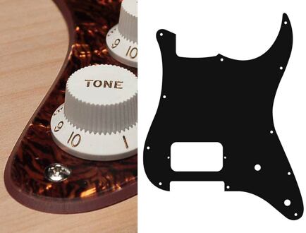 Boston ST-244-TBP slagplaat slagplaat, Stallion, 2 ply, tortoise brown pearl, h, 2 pot holes