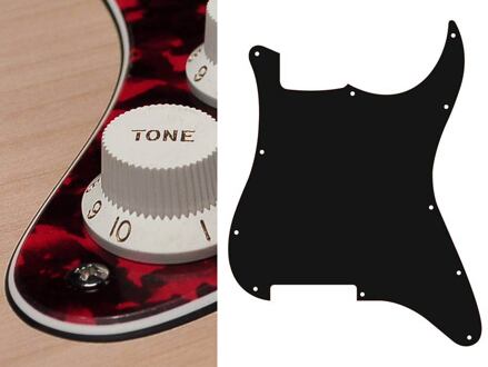 Boston ST-300-RR slagplaat slagplaat, Stallion, 3 ply, tiger red, geen gaten (alleen schroefgaten)