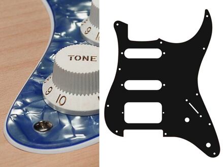 Boston ST-322-PV slagplaat slagplaat, Stallion, 3 ply, pearlviolet, SSH, 2 pot holes, 3-5 switch