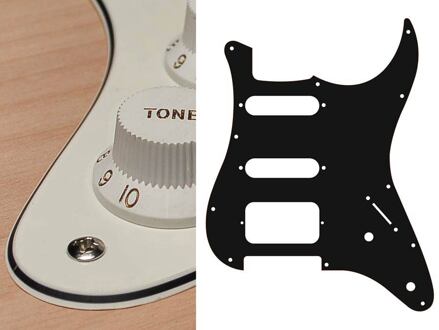 Boston ST-322-VW slagplaat slagplaat, Stallion, 3 ply, vintage white, SSH, 2 pot holes, 3-5 switch