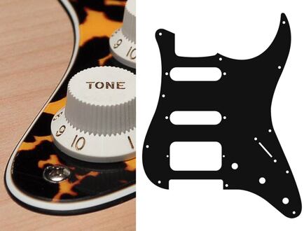 Boston ST-323-WCY slagplaat slagplaat, Stallion, 3 ply, wild cat yellow, SSH, 3 pot holes, 3-5 switch