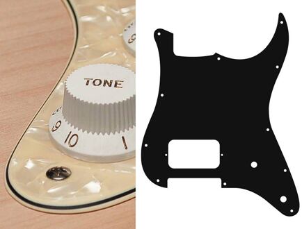 Boston ST-344-PC slagplaat slagplaat, Stallion, 3 ply, pearl cream, h, 2 pot holes