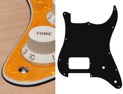 Boston ST-344-PY slagplaat slagplaat, Stallion, 3 ply, pearl yellow, h, 2 pot holes