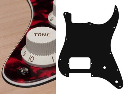 Boston ST-344-RR slagplaat slagplaat, Stallion, 3 ply, tiger red, h, 2 pot holes