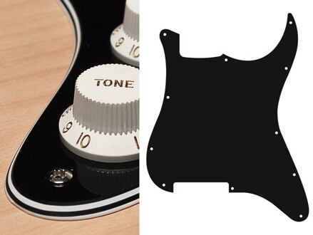 Boston ST-400-B slagplaat slagplaat, Stallion, 4 ply, black, geen gaten (alleen schroefgaten)