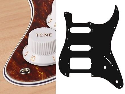 Boston ST-422-T slagplaat slagplaat, Stallion, 4 ply, tortoise, SSH, 2 pot holes, 3-5 switch