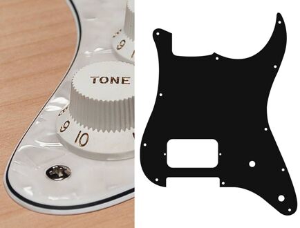 Boston ST-444-PW slagplaat slagplaat, Stallion, 4 ply, pearl white, h, 2 pot holes