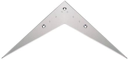 Boston T-100-C staartstuk voor electrische gitaar staartstuk voor electrische gitaar, V- model, chroom