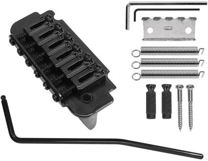 Boston T-350-B tremolo Stallion, pitch 10,8mm, with 2 studs, roller saddles, black