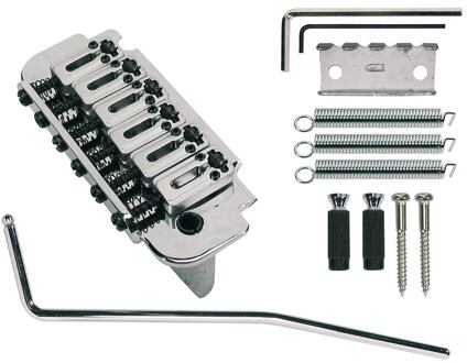 Boston T-350-C tremolo Stallion, pitch 10,8mm, with 2 studs, roller saddles, chrome