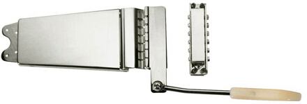 Boston T-480-N tremolo SG-style, made in Japan, nickel, saddle and tailpiece included