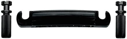 Boston T-70-B staartstuk gitaar staartstuk gitaar, LP-model, zwart, met studs and anchors