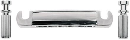 Boston T-70-C staartstuk gitaar staartstuk gitaar, LP-model, chroom, met studs and anchors