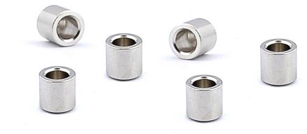 Boston TB-20-N snaarbus snaarbus, nikkel, Teaser, 9.5mm diameter x 10mm, 6-pack