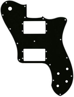 Boston TD3-B slagplaat slagplaat, Teaser deluxe, 3 ply, black