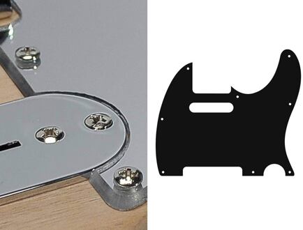 Boston TE-210-MC slagplaat slagplaat, Teaser, 2 ply, mirror chrome, standaard