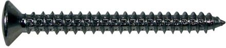 Boston TS-04-B screw, 4,5x45mm, 12pcs, oval countersunk, tapping, for neck mount, black