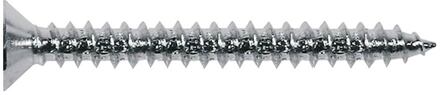 Boston TS-05-C screw, 3,5x25mm, 12pcs, flat countersunk, tapping, chrome