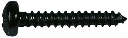 Boston TS-15-B screw, 2,2x9,5mm, 12pcs, dome head, tapping, for tuners, black