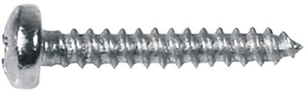 Boston TS-15-N screw, 2,2x9,5mm, 12pcs, dome head, tapping, for tuners, nickel