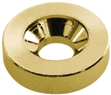 Boston W-710-G halsrevetten halsrevetten, goud, 15,0mm, 4 stuks