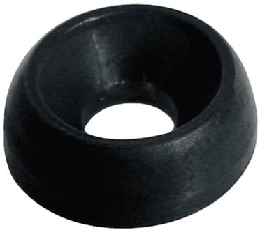 Boston W-730-B halsrevetten halsrevetten, zwart 14,0mm, 4 stuks